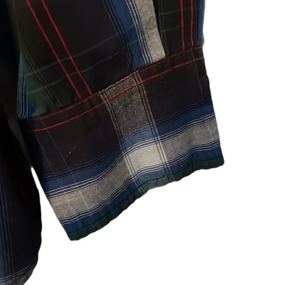 New Plus Size Women's Long Sleeves Bit & Bridle Plaid Button Down Shirt Size 2X - Picture 8 of 9